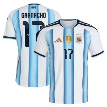 Kid's GARNACHO #17 Argentina Home Authentic Jersey World Cup 2026 Kid's GARNACHO #17 Argentina Home Authentic Jersey World Cup 2026