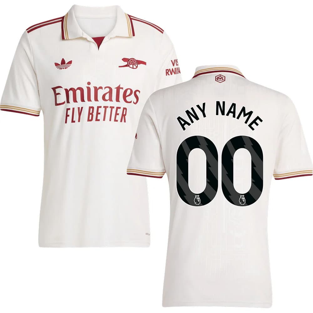 Kid's Arsenal Third Stadium Replica Custom Jersey 2025/26