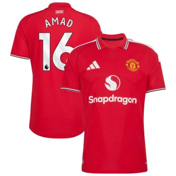Men's AMAD #16 Manchester United Home Authentic Jersey 2026/27