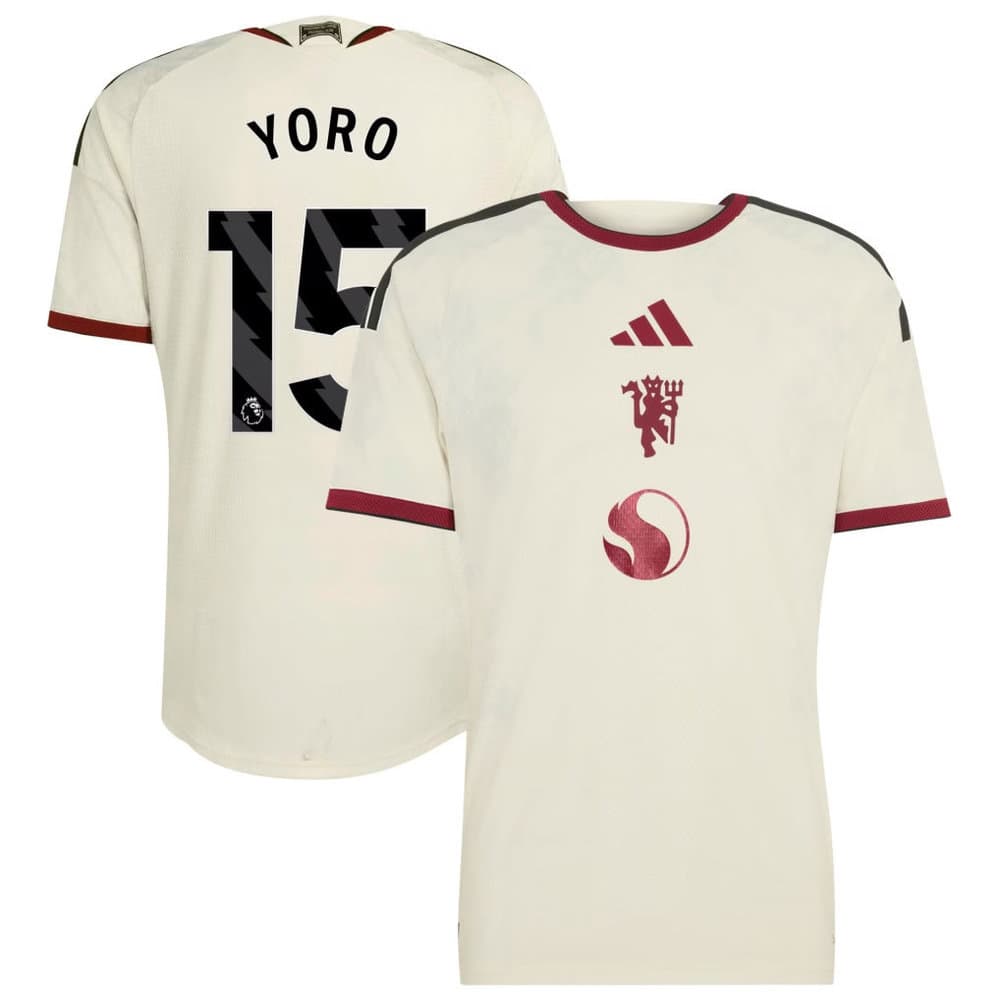 Kid's YORO #15 Manchester United Third Authentic Jersey 2026/27 Kid's YORO #15 Manchester United Third Authentic Jersey 2026/27