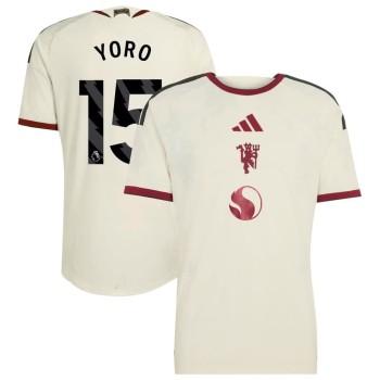 Kid's YORO #15 Manchester United Third Authentic Jersey 2026/27