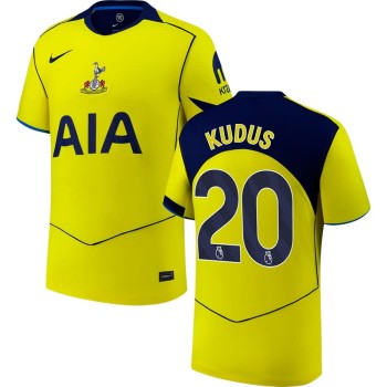 Kid's KUDUS #20 Tottenham Hotspur Home Replica Jersey 2025/26 Kid's KUDUS #20 Tottenham Hotspur Home Replica Jersey 2025/26