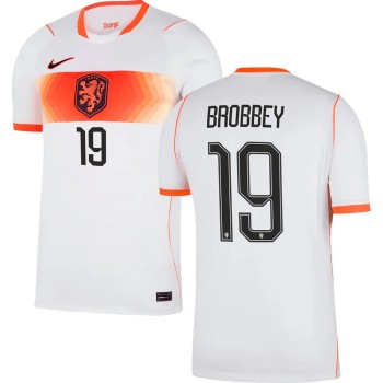 Men's BROBBEY #19 Netherlands Away Replica Jersey World Cup 2026 Men's BROBBEY #19 Netherlands Away Replica Jersey World Cup 2026