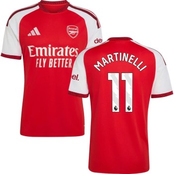 Kid's MARTINELLI #11 Arsenal Home Replica Jersey 2026/27