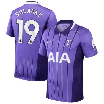 Kid's SOLANKE #19 Tottenham Hotspur Third Stadium Replica Jersey 2026/27