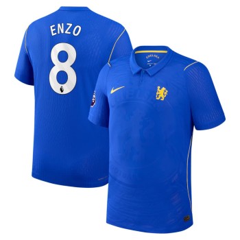 Kid's ENZO #8 Chelsea Home Match Authentic Jersey 2026/27