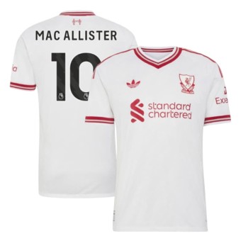 Men's Alexis Mac Allister #10 Liverpool Away Authentic Jersey 2026/27
