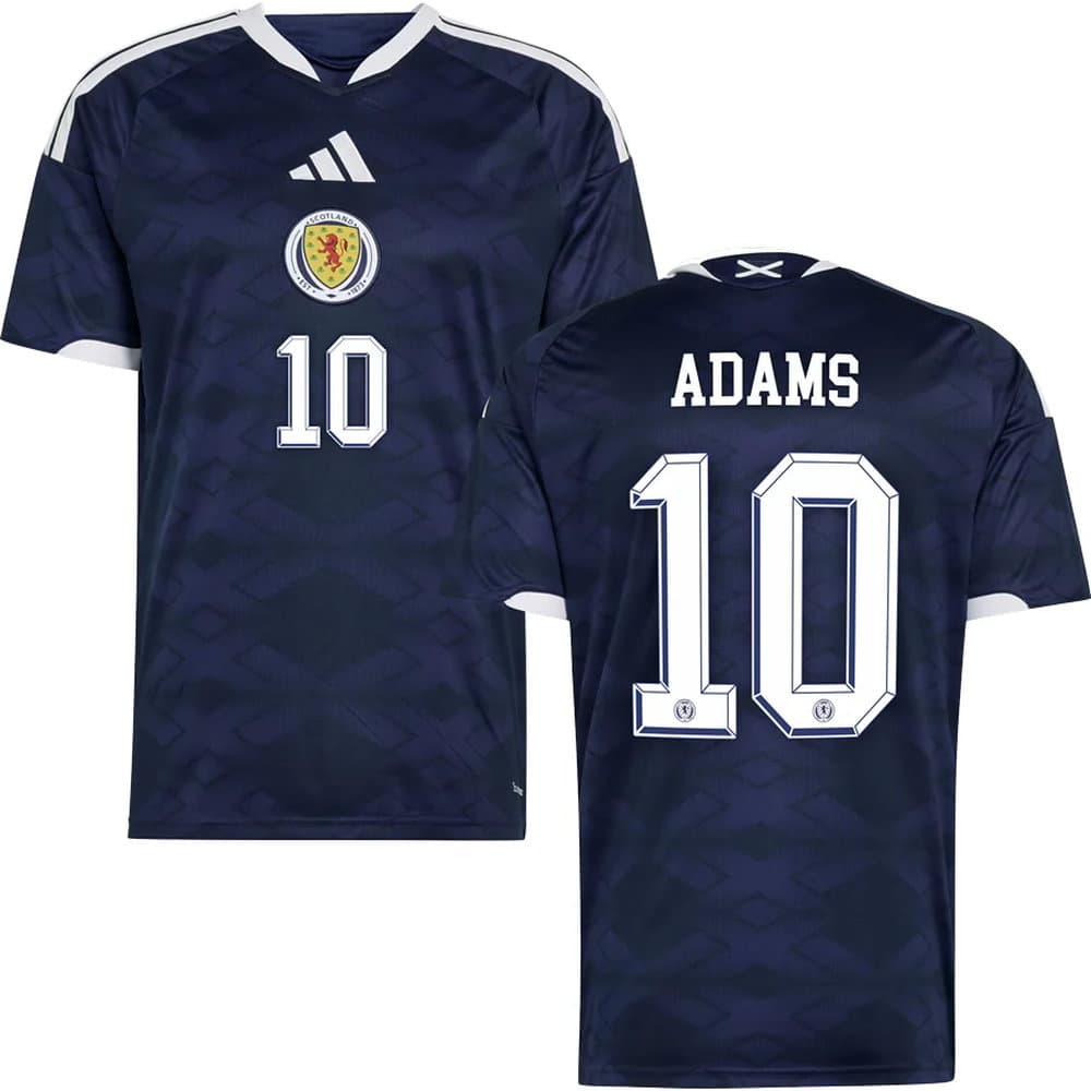 Men's ADAMS #10 Scotland Home Replica Jersey World Cup 2026 Men's ADAMS #10 Scotland Home Replica Jersey World Cup 2026