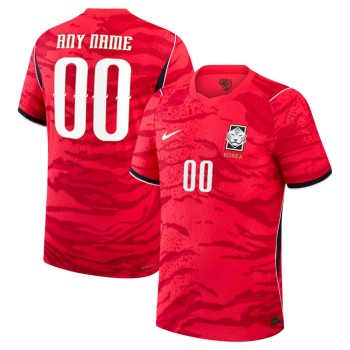 Kid's South Korea Home Authentic Custom Jersey World Cup 2026 Kid's South Korea Home Authentic Custom Jersey World Cup 2026