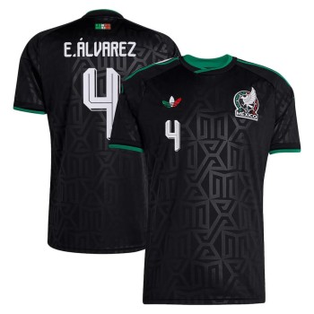 Kid's Edson Álvarez #4 Mexico Third Replica Jersey World Cup 2026