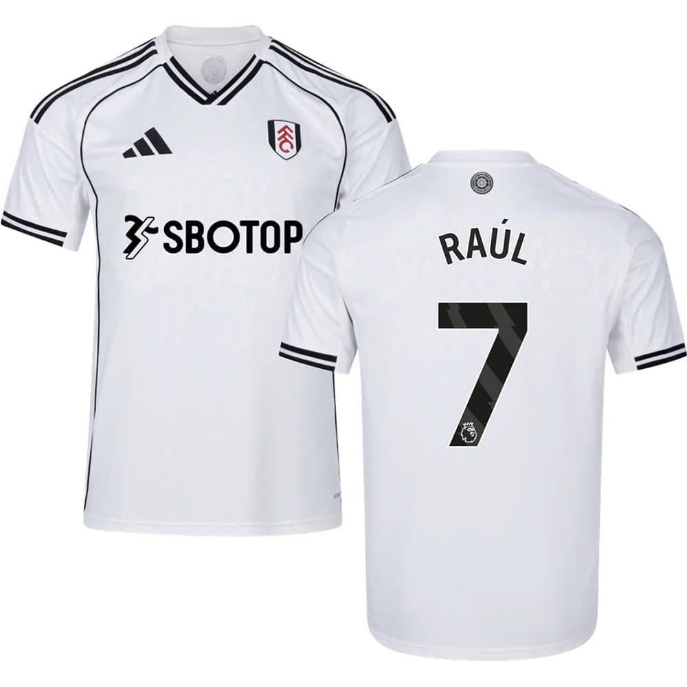 Kid's RAÚL #7 Fulham Home Replica Jersey 2025/26 Kid's RAÚL #7 Fulham Home Replica Jersey 2025/26