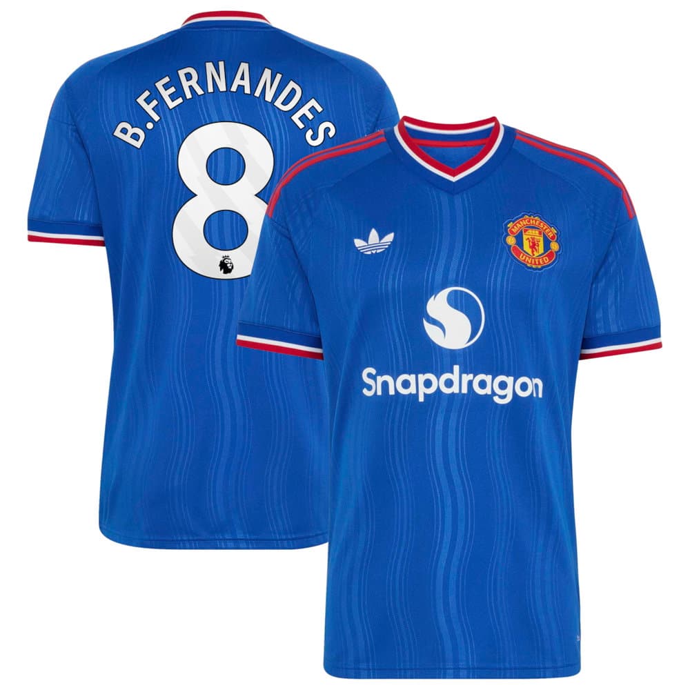 Men's B.FERNANDES #8 Manchester United Away Replica Jersey 2026/27 Men's B.FERNANDES #8 Manchester United Away Replica Jersey 2026/27