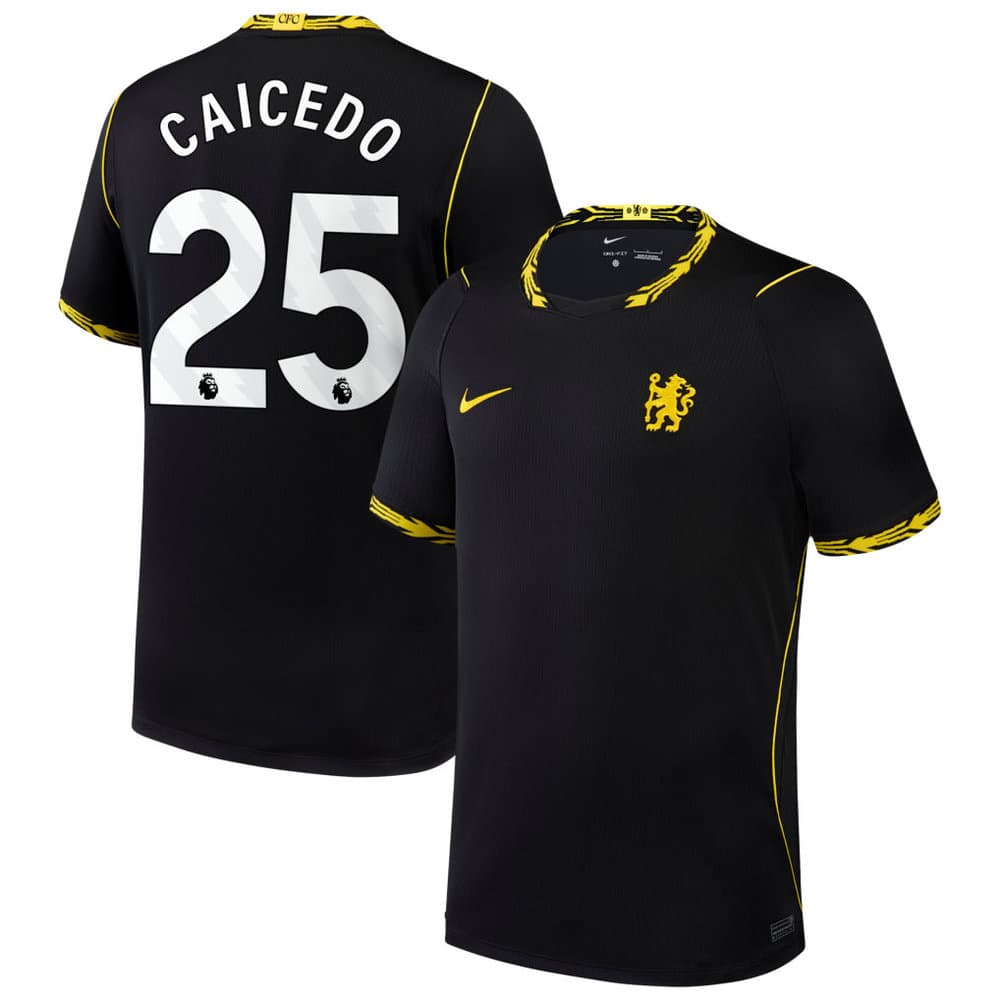 Kid's CAICEDO #25 Chelsea Away Replica Jersey 2026/27 Kid's CAICEDO #25 Chelsea Away Replica Jersey 2026/27