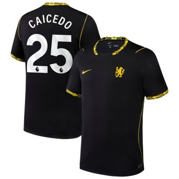 Kid's CAICEDO #25 Chelsea Away Replica Jersey 2026/27 Kid's CAICEDO #25 Chelsea Away Replica Jersey 2026/27