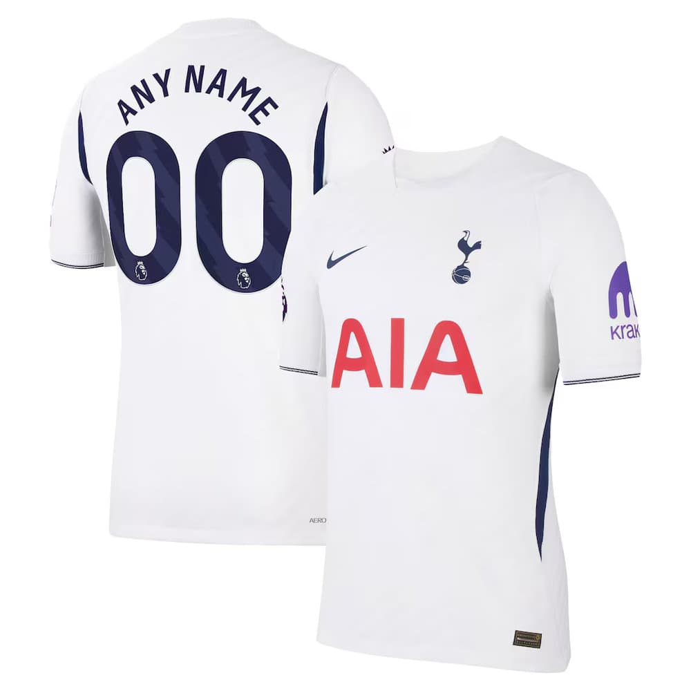 Kid's Tottenham Hotspur Home Match Authentic Custom Jersey 2026/27