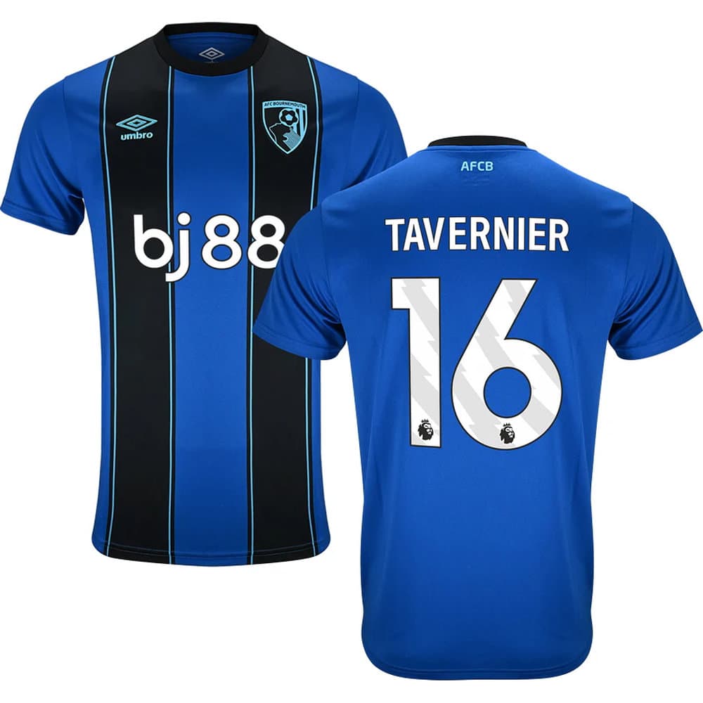 Kid's TAVERNIER #16 Bournemouth AFC Away Replica Jersey 2025/26 Kid's TAVERNIER #16 Bournemouth AFC Away Replica Jersey 2025/26