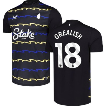 Men's GREALISH #18 Everton Third Replica Jersey 2025/26