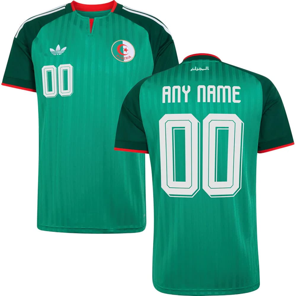 Kid's Algeria Away Replica Custom Jersey World Cup 2026 Kid's Algeria Away Replica Custom Jersey World Cup 2026