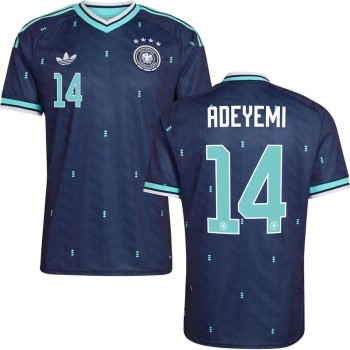 Men's ADEYEMI #14 Germany Away Replica Jersey World Cup 2026