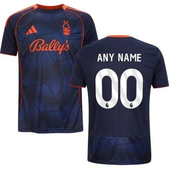 Kid's Nottingham Forest Third Replica Custom Jersey 2025/26 Kid's Nottingham Forest Third Replica Custom Jersey 2025/26