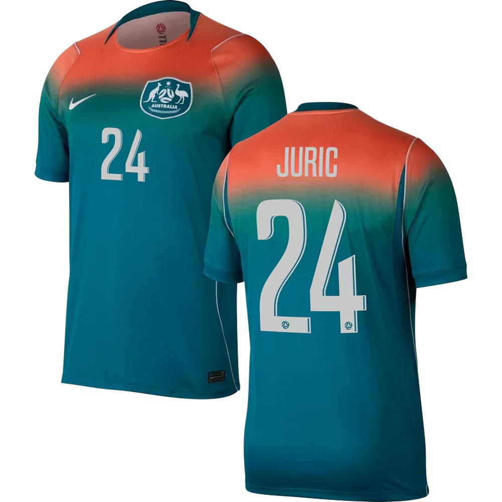 Kid's JURIC #24 Australia Away Replica Jersey World Cup 2026 Kid's JURIC #24 Australia Away Replica Jersey World Cup 2026