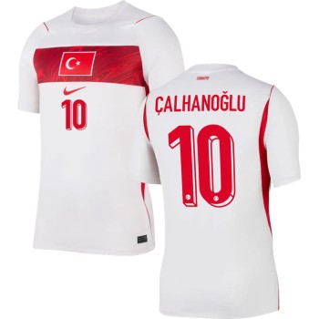 Men's ÇALHANOĞLU #10 Turkey Away Replica Jersey World Cup 2026