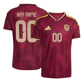 Kid's Venezuela Home Authentic Custom Jersey World Cup 2026 Kid's Venezuela Home Authentic Custom Jersey World Cup 2026