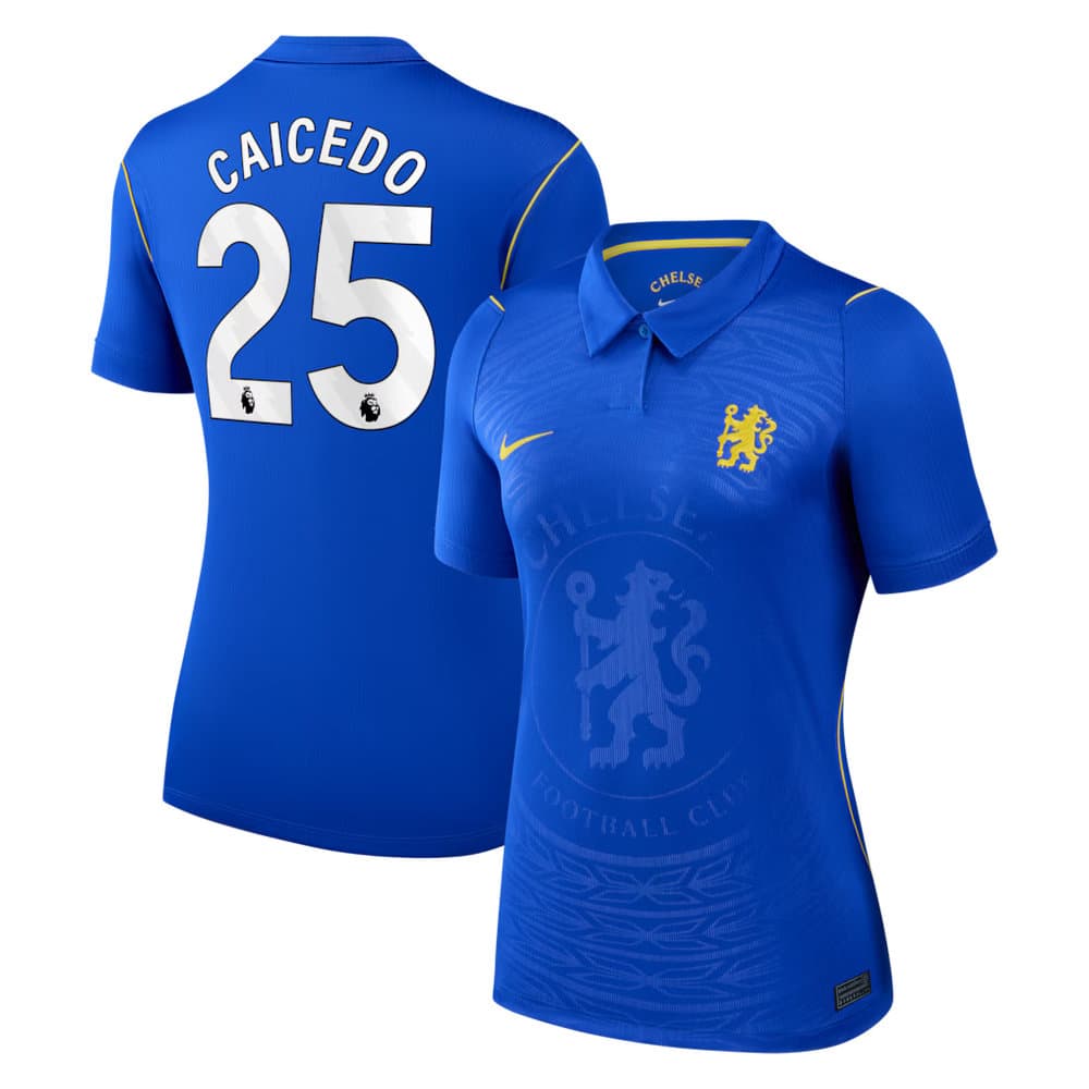 Women's CAICEDO #25 Chelsea Home Stadium Replica Jersey 2026/27 Women's CAICEDO #25 Chelsea Home Stadium Replica Jersey 2026/27