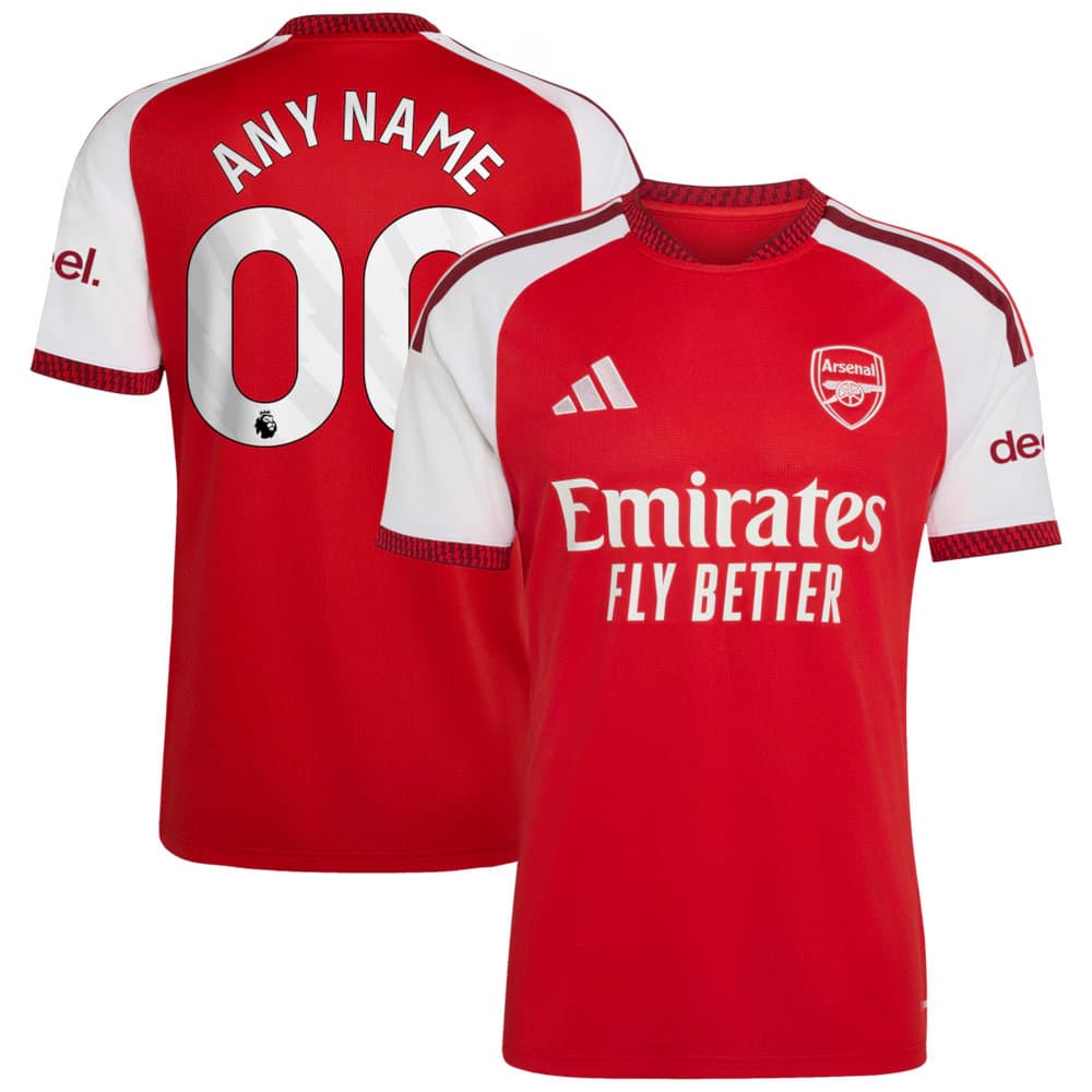 Kid's Arsenal Home Replica Custom Jersey 2026/27 Kid's Arsenal Home Replica Custom Jersey 2026/27