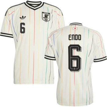 Kid's ENDO #6 Japan Away Replica Jersey World Cup 2026