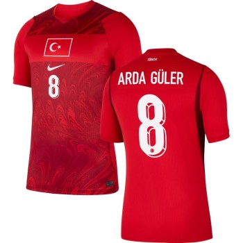 Men's Arda Güler #8 Turkey Home Replica Jersey World Cup 2026