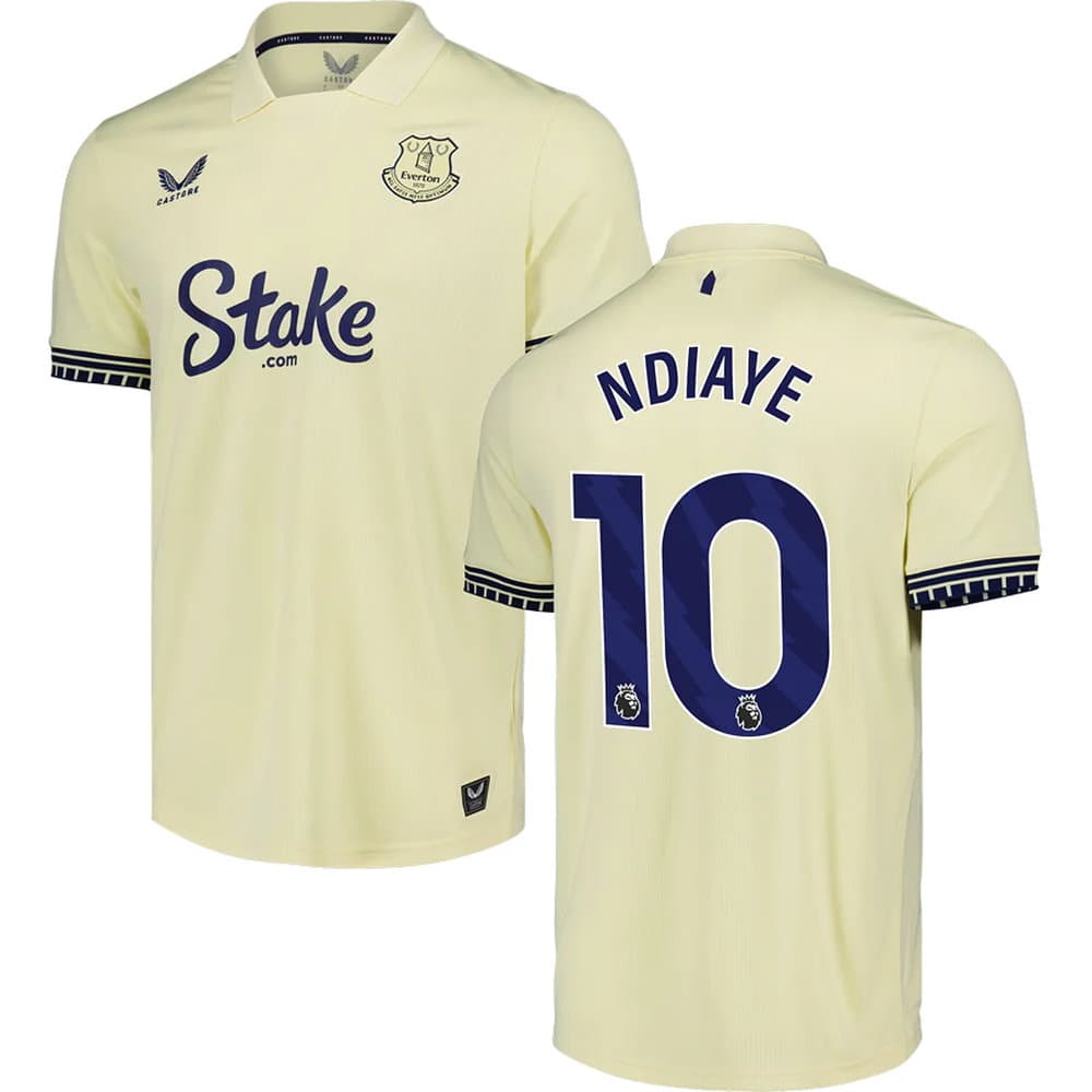 Kid's NDIAYE #10 Everton Away Replica Jersey 2025/26 Kid's NDIAYE #10 Everton Away Replica Jersey 2025/26