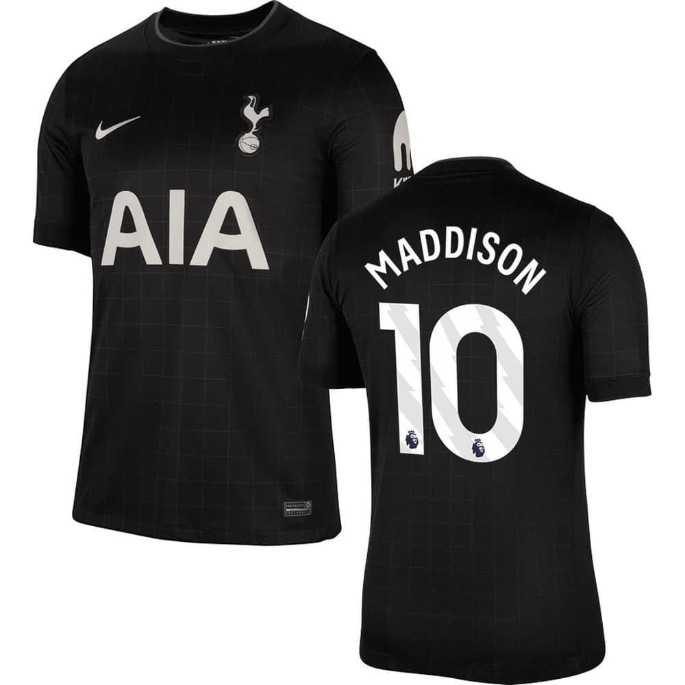 Men's MADDISON #10 Tottenham Hotspur Away Replica Jersey 2025/26