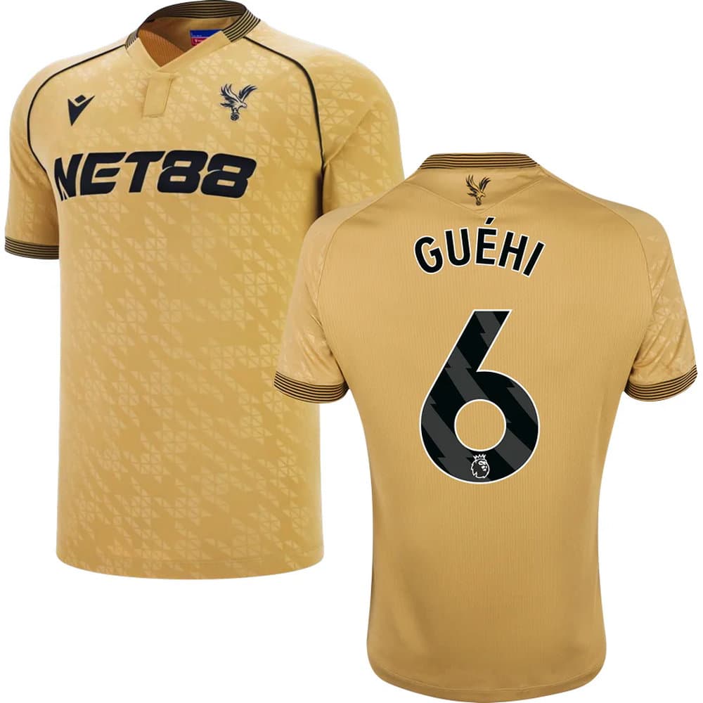 Men's GUÉHI #6 Crystal Palace Away Replica Jersey 2025/26 Men's GUÉHI #6 Crystal Palace Away Replica Jersey 2025/26