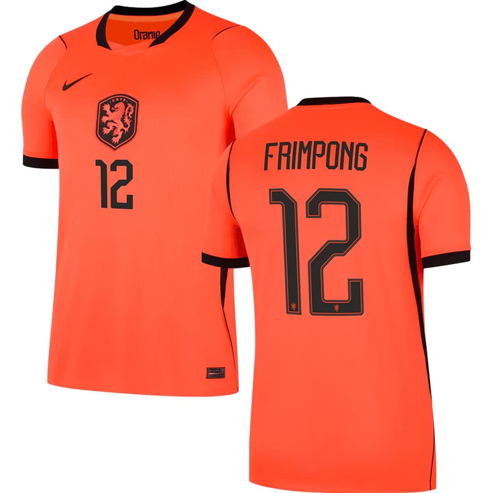 Men's FRIMPONG #12 Netherlands Home Replica Jersey World Cup 2026 Men's FRIMPONG #12 Netherlands Home Replica Jersey World Cup 2026