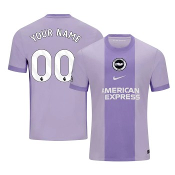 Kid's Brighton & Hove Albion Away Replica Custom Jersey 2025/26