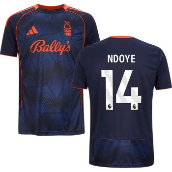Kid's NDOYE #14 Nottingham Forest Third Replica Jersey 2025/26 Kid's NDOYE #14 Nottingham Forest Third Replica Jersey 2025/26