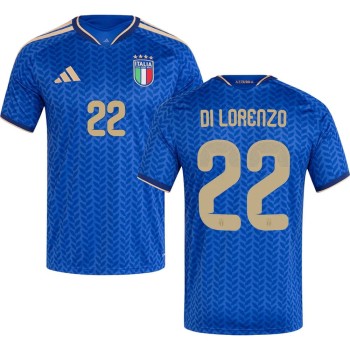 Kid's DI LORENZO #22 Italy Home Replica Jersey World Cup 2026