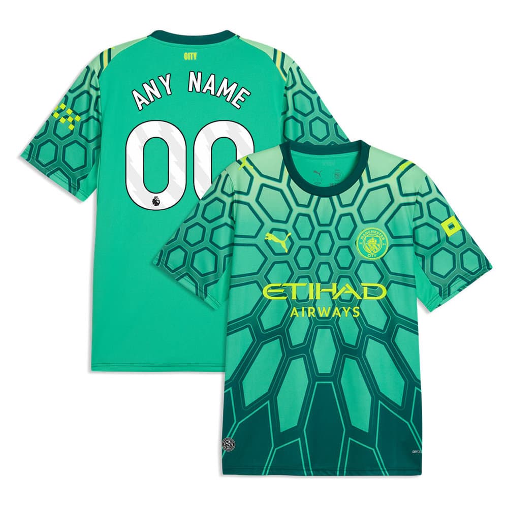 Kid's Manchester City Goalkeeper Replica Custom Jersey 2026/27 Kid's Manchester City Goalkeeper Replica Custom Jersey 2026/27