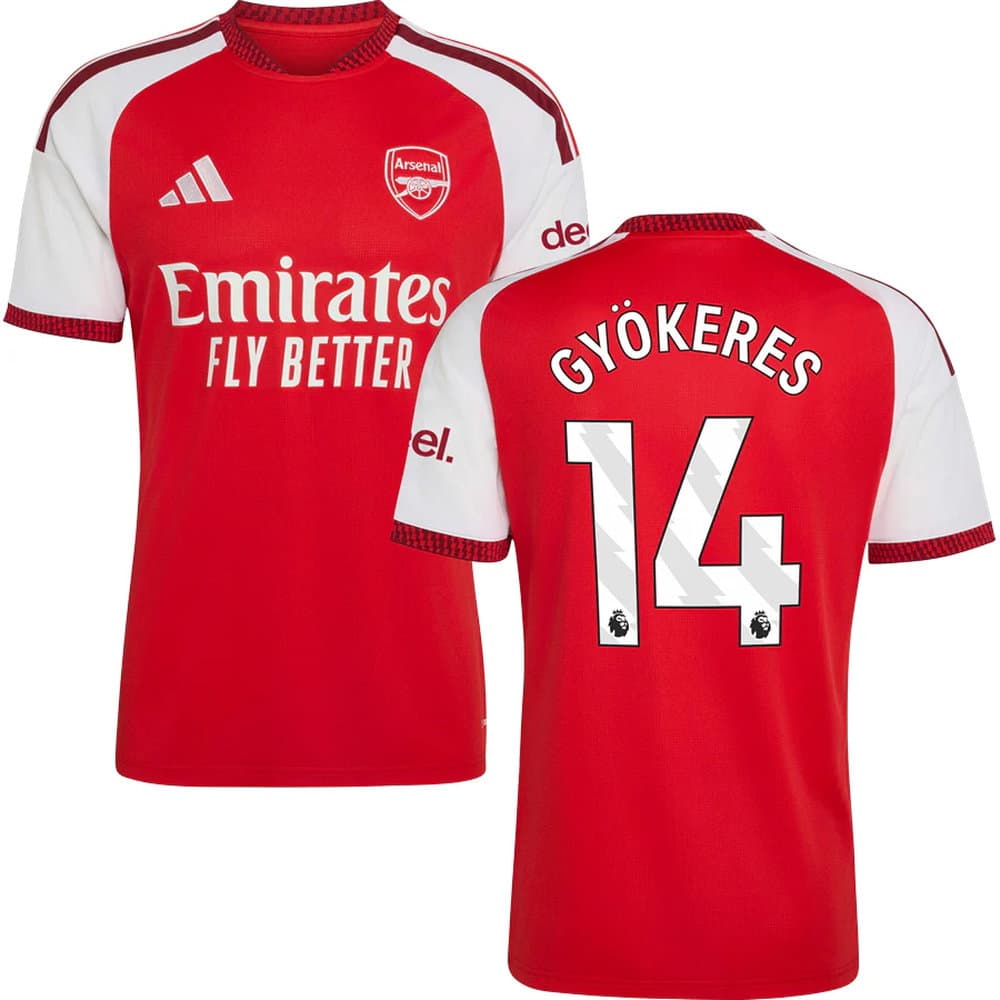 Kid's GYÖKERES #14 Arsenal Home Replica Jersey 2026/27