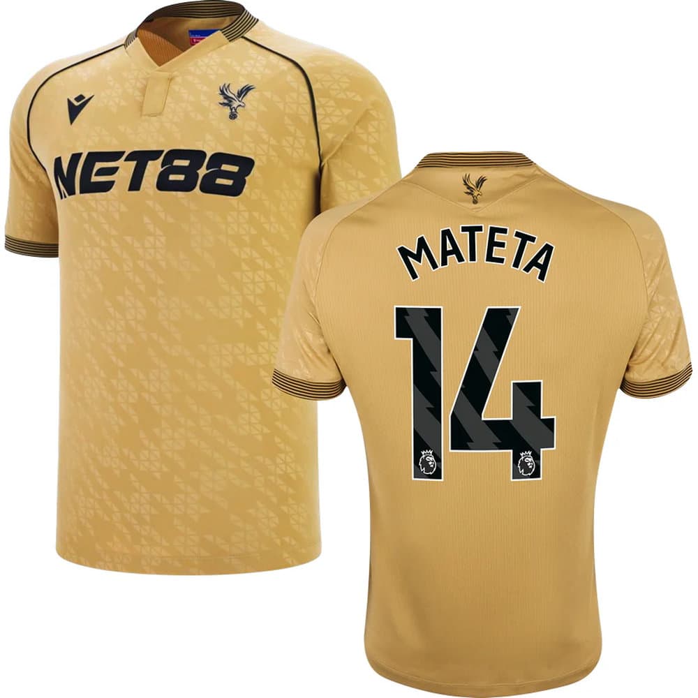 Men's MATETA #14 Crystal Palace Away Replica Jersey 2025/26