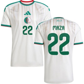 Men's MAZA #22 Algeria Home Replica Jersey World Cup 2026