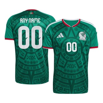 Kid's Mexico Home Replica Soccer Custom Jersey World Cup 2026