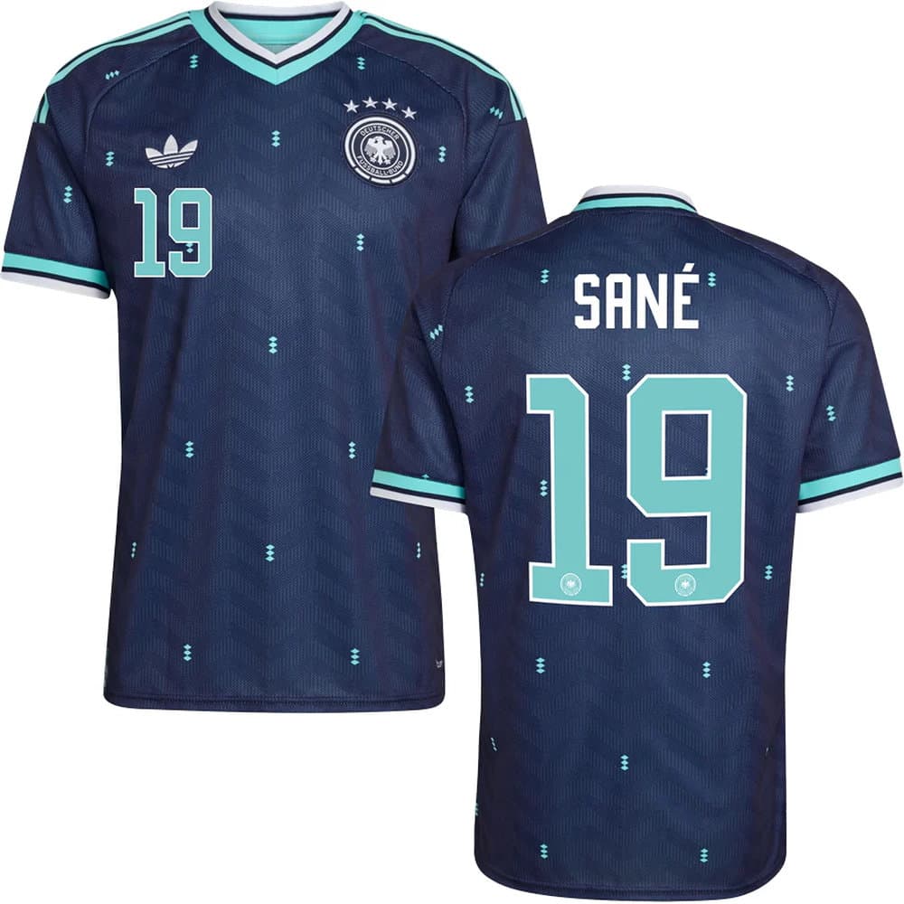 Men's SANÉ #19 Germany Away Replica Jersey World Cup 2026