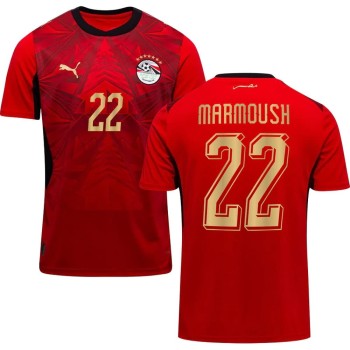 Men's MARMOUSH #22 Egypt Home Replica Jersey World Cup 2026 Men's MARMOUSH #22 Egypt Home Replica Jersey World Cup 2026