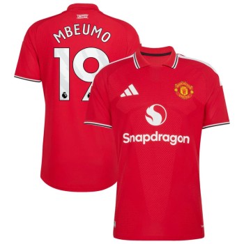 Kid's MBEUMO #19 Manchester United Home Authentic Jersey 2026/27