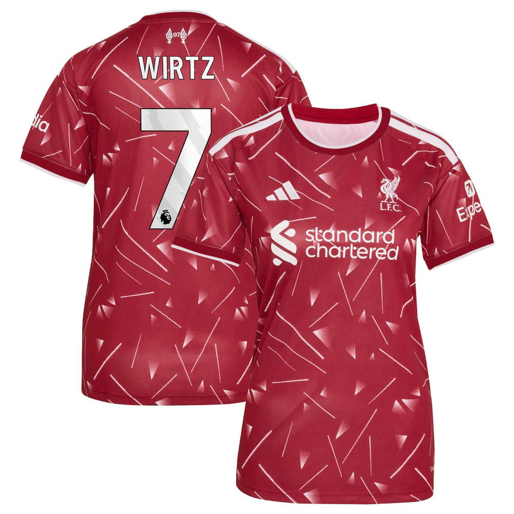Women's WIRTZ #7 Liverpool Home Replica Jersey 2026/27 Women's WIRTZ #7 Liverpool Home Replica Jersey 2026/27