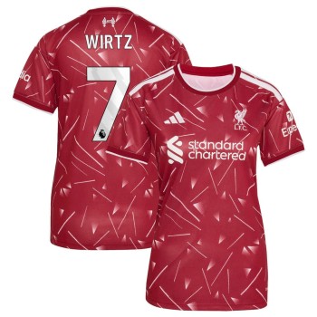 Women's WIRTZ #7 Liverpool Home Replica Jersey 2026/27 Women's WIRTZ #7 Liverpool Home Replica Jersey 2026/27