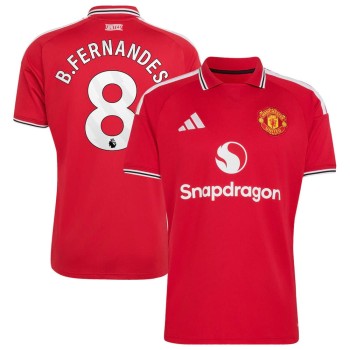 Men's B.FERNANDES #8 Manchester United Home Replica Jersey 2026/27 Men's B.FERNANDES #8 Manchester United Home Replica Jersey 2026/27