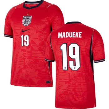 Kid's MADUEKE #19 England Away Replica Jersey World Cup 2026